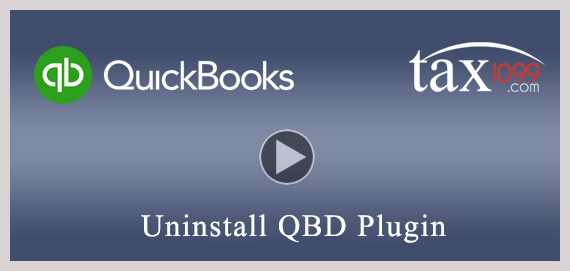 Uninstall QBD Plugin