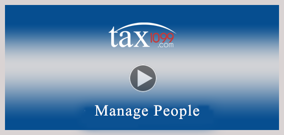 Manage People on Tax1099