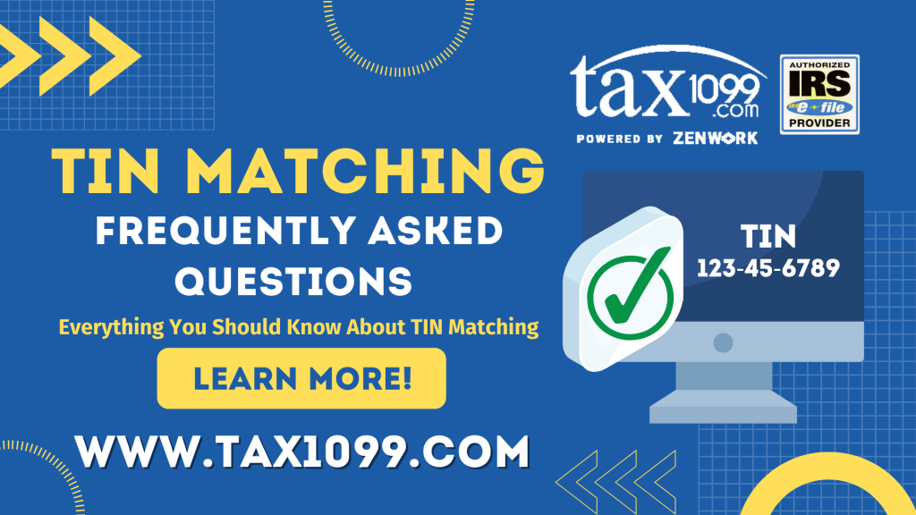 TIN Matching FAQs