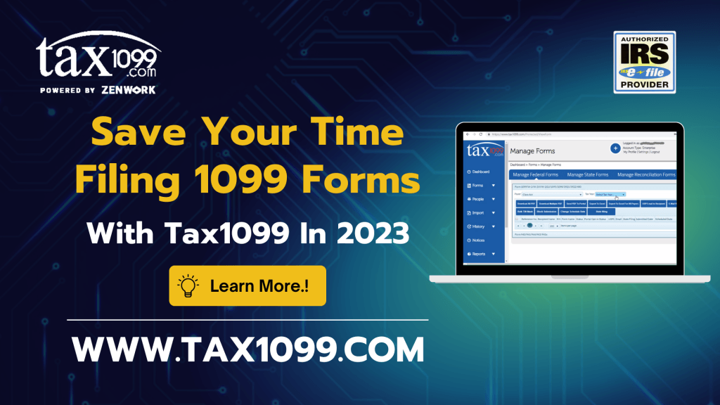 Save Your Time Filing 1099 Forms with Tax1099