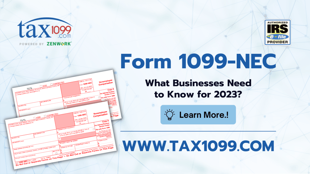 Form 1099-NEC: What Businesses Need to Know for 2023?