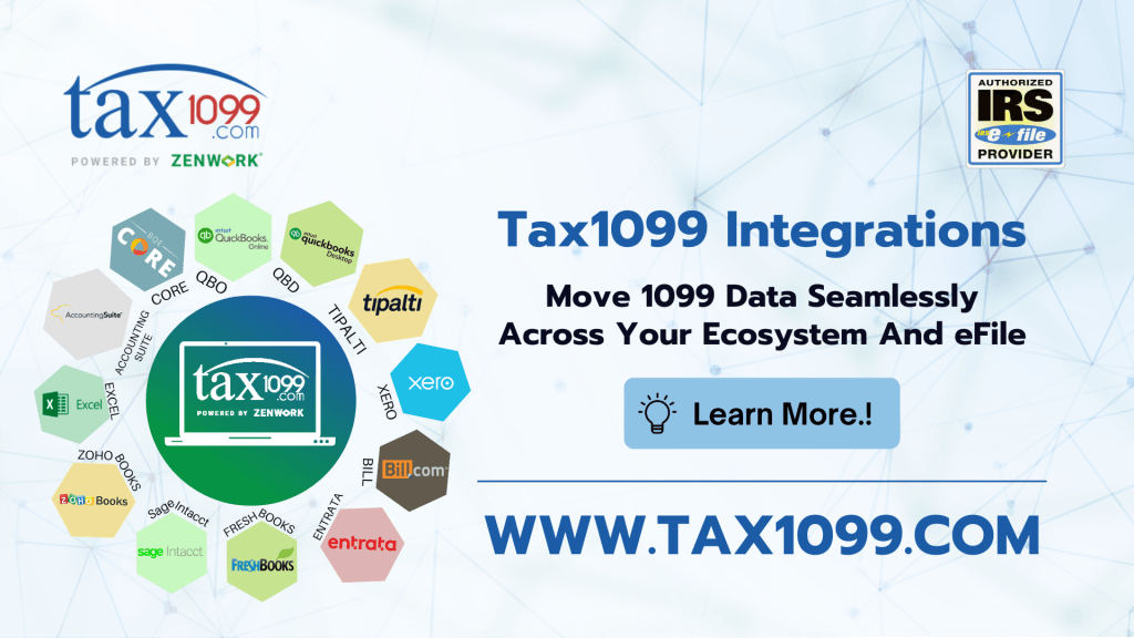 Tax1099 Integrations
