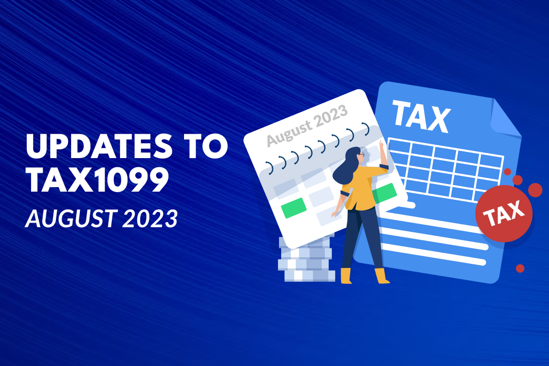 Tax1099 Updates