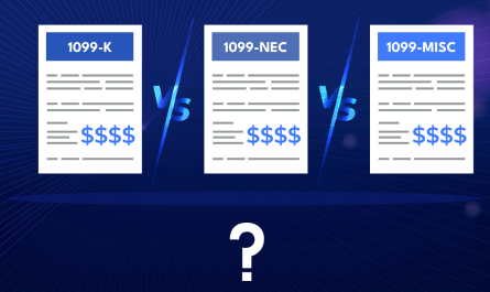 1099-K vs. 1099-NEC vs. 1099-MISC