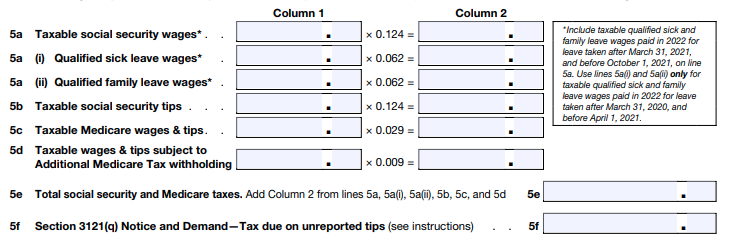 Form 941 Part-1