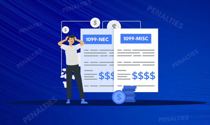 Penalties for Missing the 1099-NEC or 1099-MISC Filing Deadline