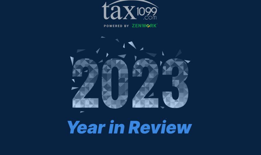 Numbers, Trends, and Beyond: Tax1099’s Year-in-Review for 2023 