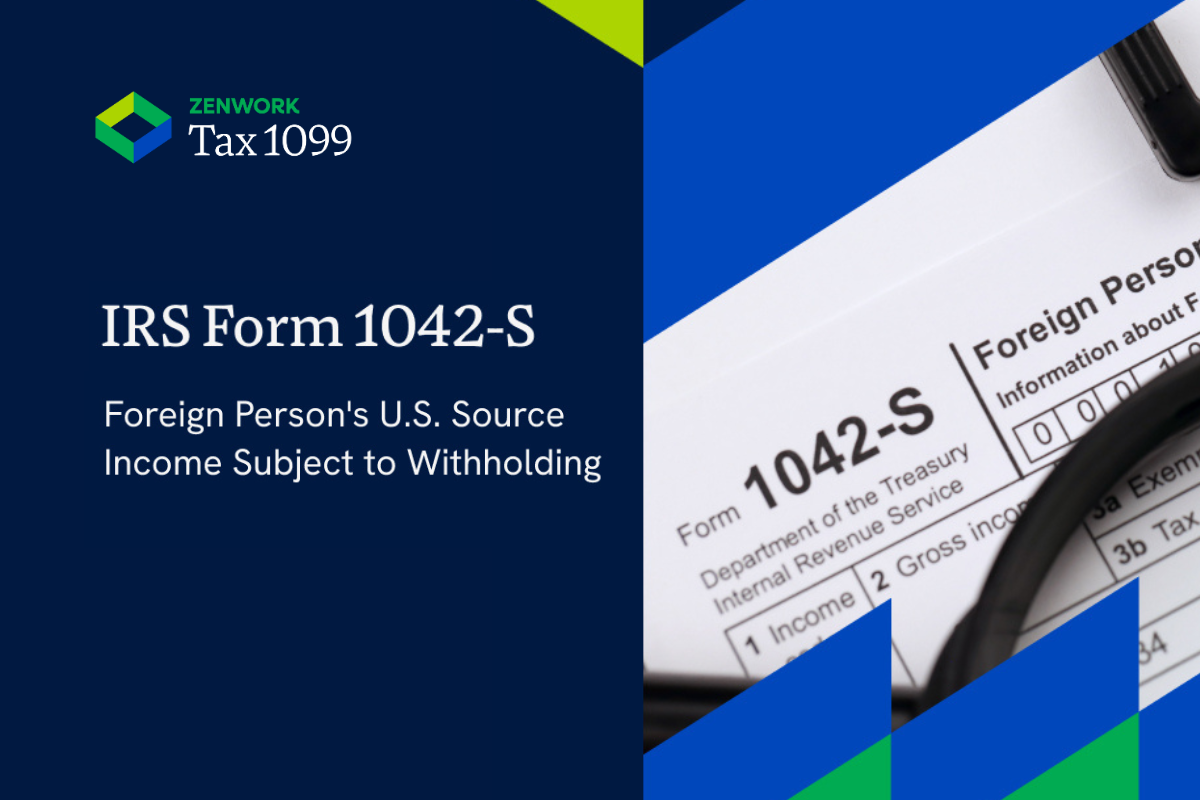 What is IRS Form 1042-S