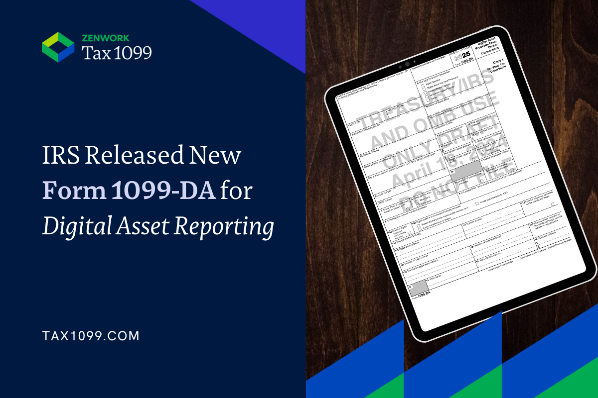 Form 1099-DA for digital asset reporting