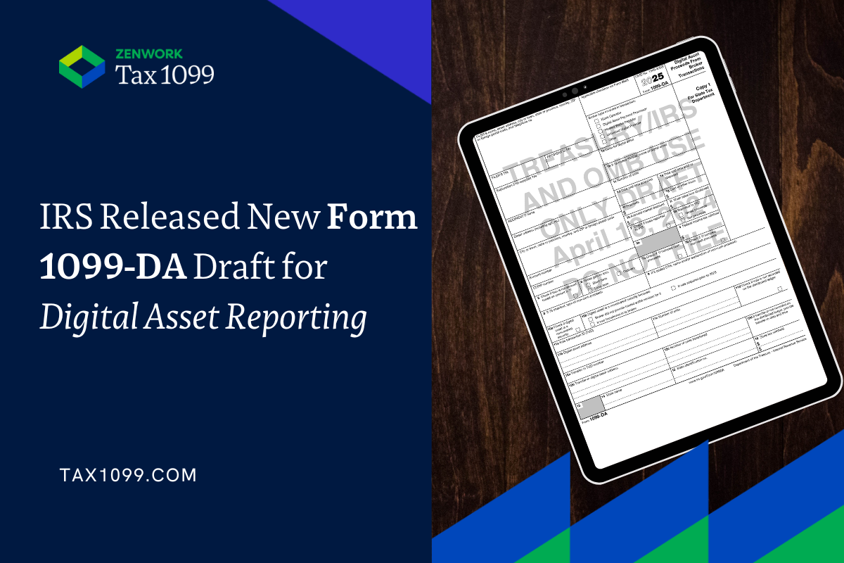 New form 1099-DA draft