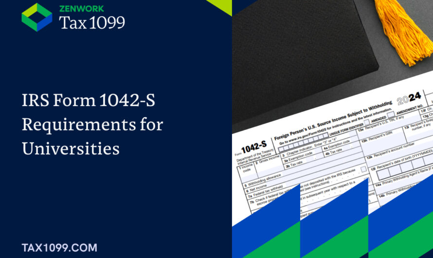 Understanding IRS Form 1042-S Requirements for Universities