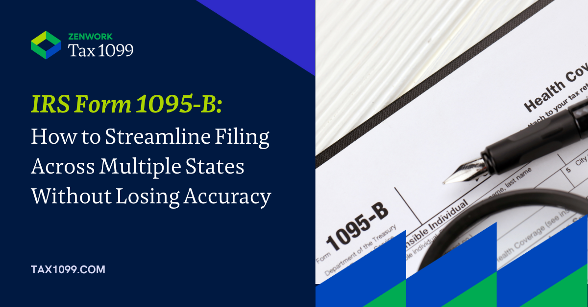 form 1095-B filing multiple states accurately