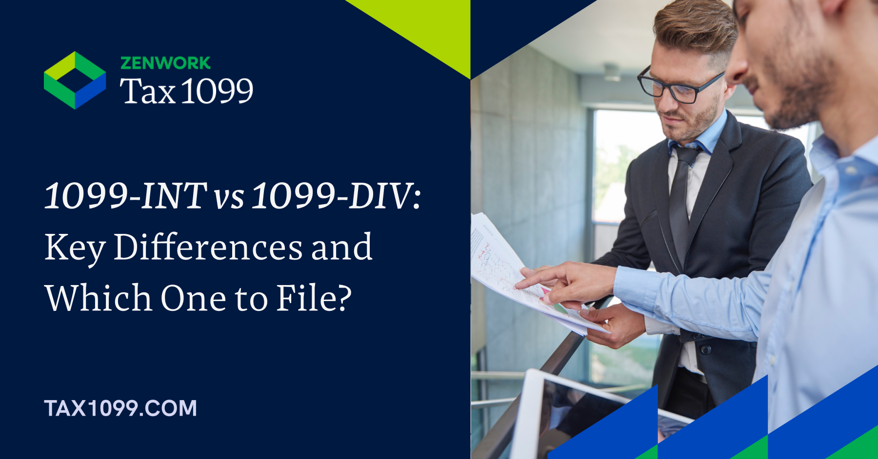 1099-INT (Interest) vs. 1099-DIV (Dividend): Key Differences & Filing Checklist