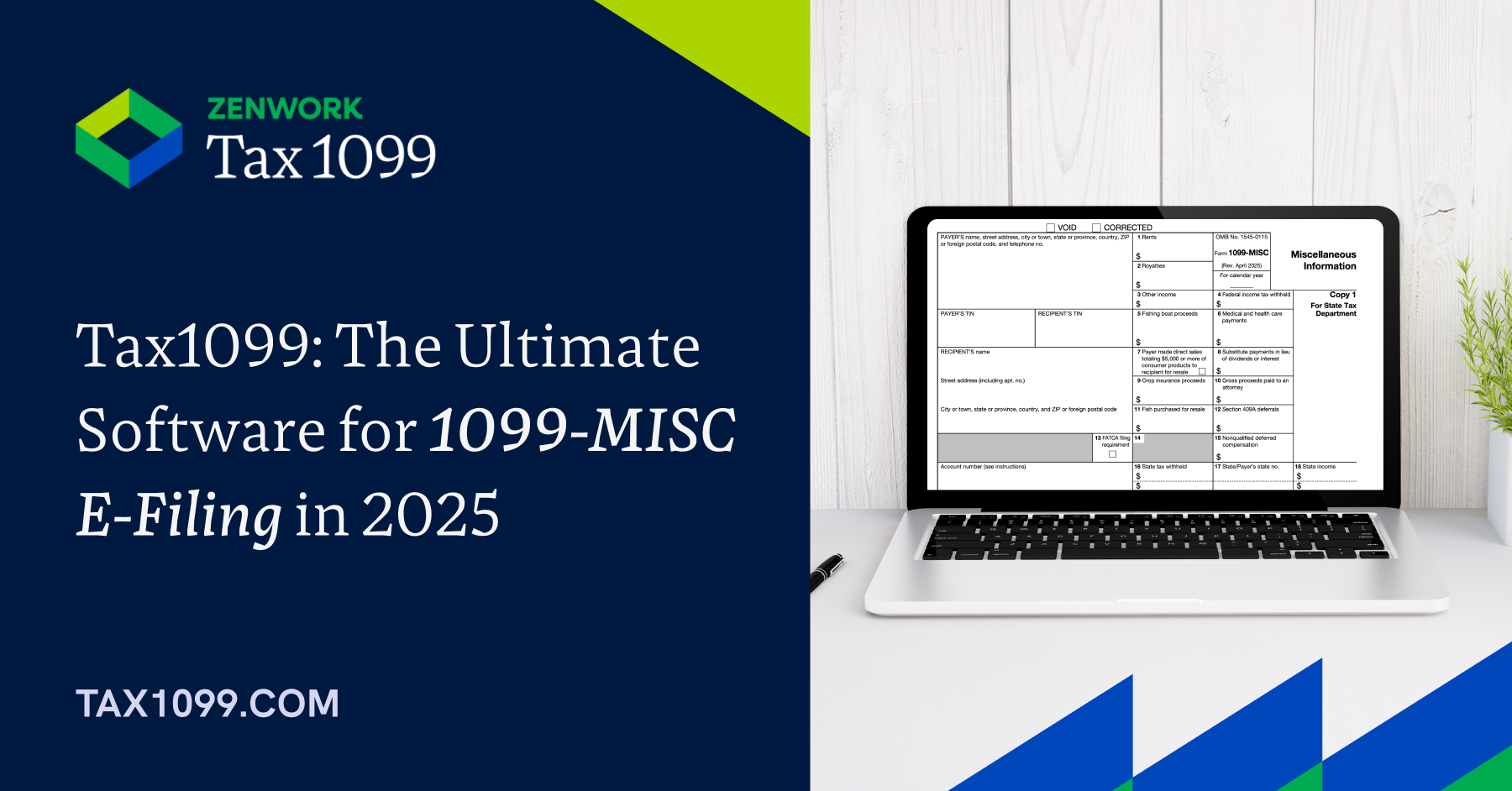 Tax1099- Best 1099 eFiling software 2025
