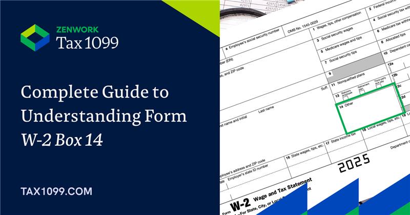 Form W-2 Box 14 Codes