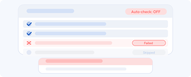Validation errors