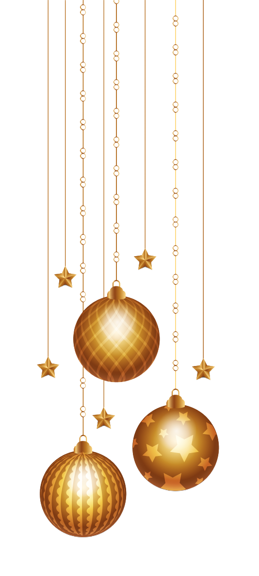 Hanging ornaments
